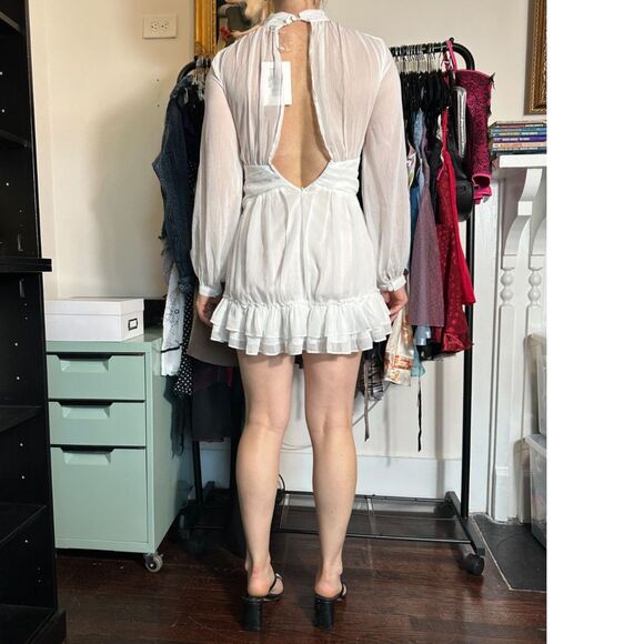 Hello Molly Blossoming Words Dress Perfect for Bride Bridal Wedding Size 4 NWT - Picture 3 of 4